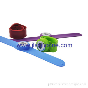 Bright Silicone Slap Electronic Watch 